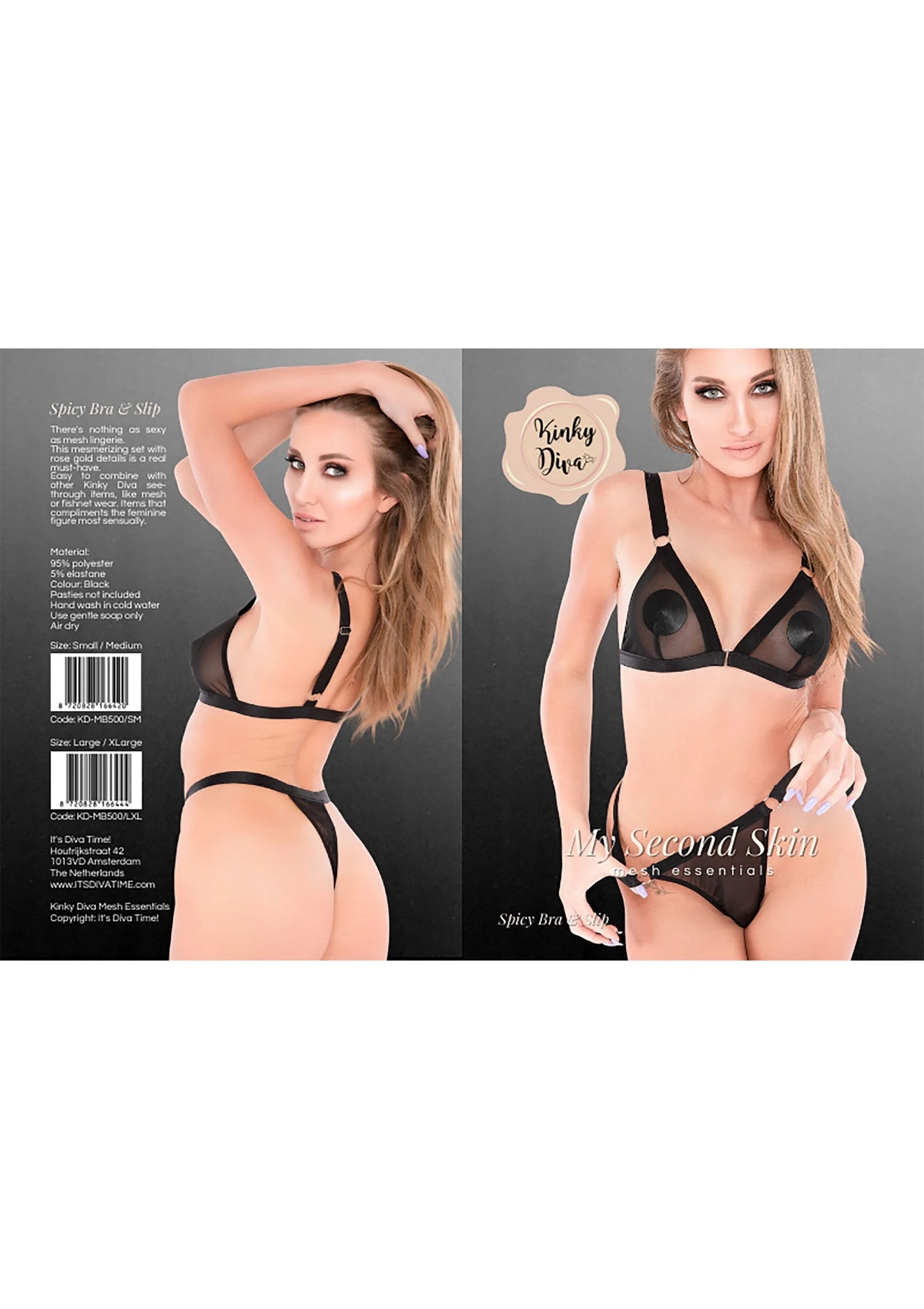 Beste vandaag nog: Spicy Bra Plus Slip by Kinky Diva - bij Happytoys Sexshop: Toys for Feeling Happy & Easy 😊