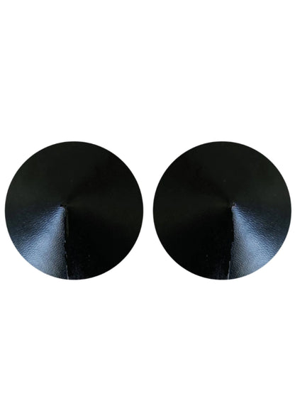Beste vandaag nog: PU Leather Nipple Covers by Kinky Diva - bij Happytoys Sexshop: Toys for Feeling Happy & Easy 😊 - Default Title - 70832 - BLACK - O/S