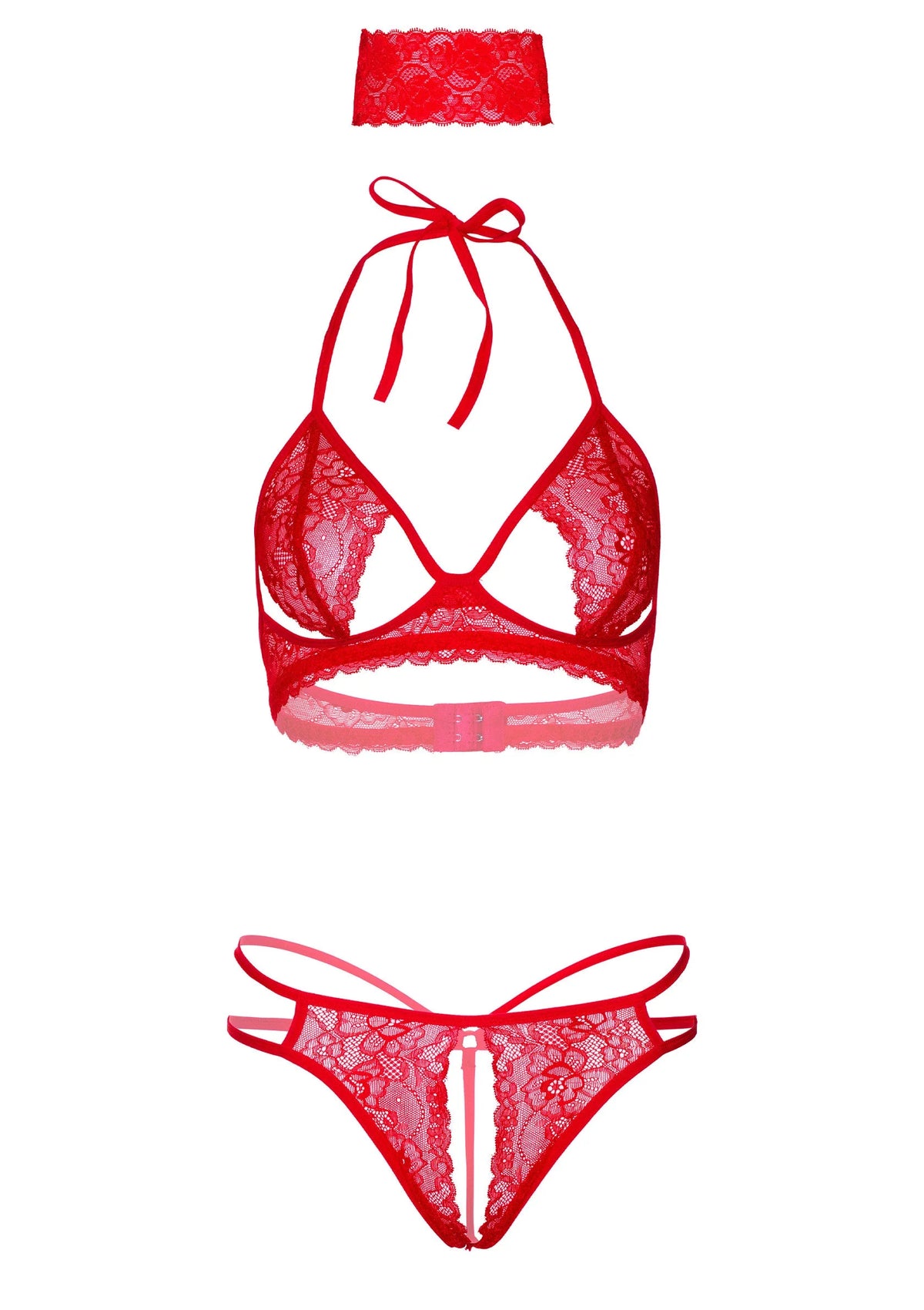Beste vandaag nog: 3PC Bra, Panty and Blindfold by Daring Intimates - bij Happytoys Sexshop: Toys for Feeling Happy & Easy 😊
