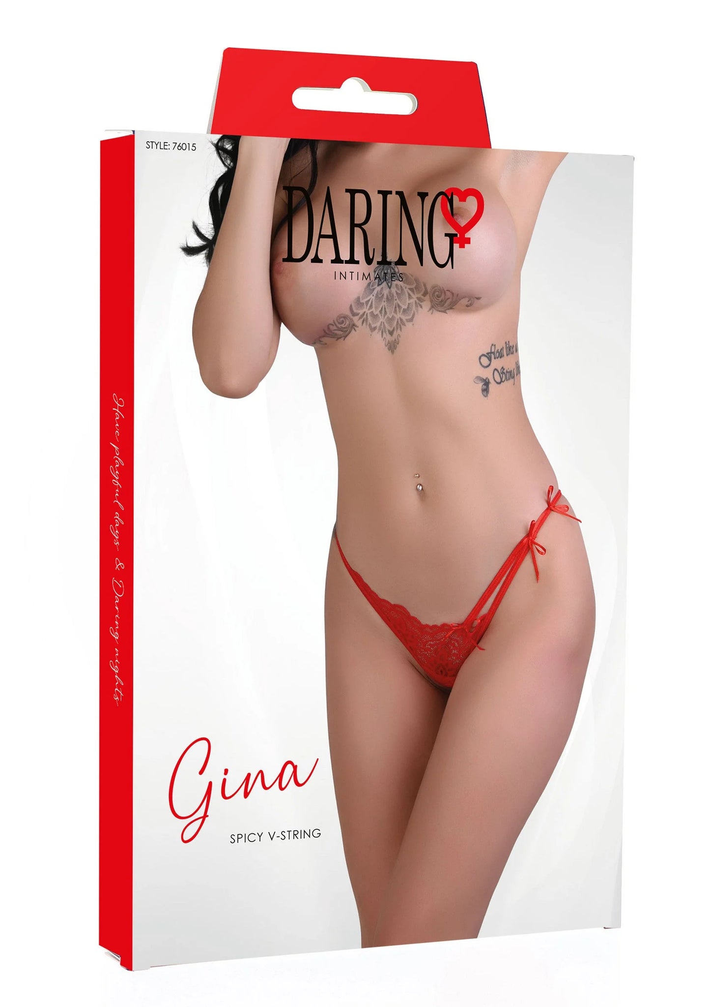 Beste vandaag nog: Gina spicy V - string by Daring Intimates - bij Happytoys Sexshop: Toys for Feeling Happy & Easy 😊