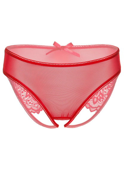Beste vandaag nog: Nicolette crotchless panty by Daring Intimates - bij Happytoys Sexshop: Toys for Feeling Happy & Easy 😊