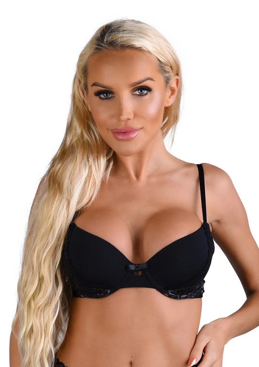 Bestel: Push - up bra w/ lace racerback - bij Happytoys: de erotische sex webshop | liever Happy dan Easy ⭐⭐⭐⭐⭐