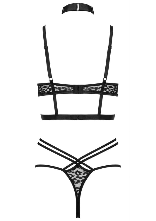 Beste vandaag nog: 2 Pcs Set TP106 - bij Happytoys Sexshop: online sex shop for Feeling Happy & Easy 😊 - Default Title - 79897 - BLACK - S/M