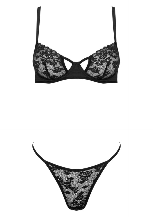 Beste vandaag nog: 2 Pcs Set TP107 - bij Happytoys Sexshop: online sex shop for Feeling Happy & Easy 😊 - Default Title - 79900 - BLACK - L/XL
