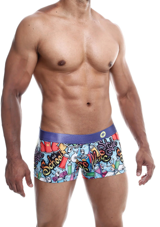 Beste vandaag nog: MaleBasics Hipster Trunk - bij Happytoys Sexshop: online sex shop for Feeling Happy & Easy 😊 - Default Title - 81200 - MULTICOLOR - XL