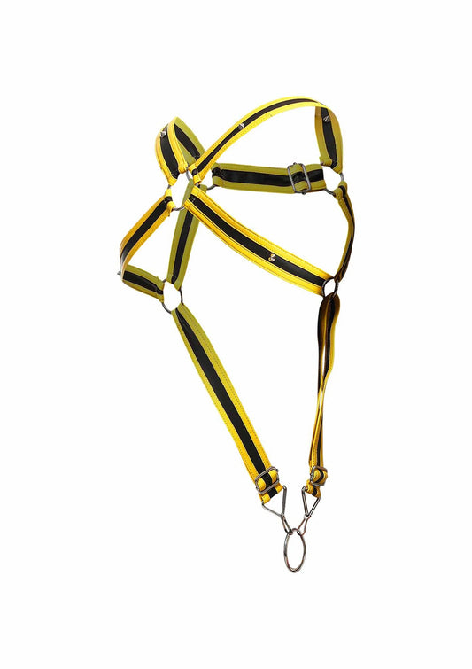 Bestel: DNGEON Cross Cockring Harness - bij Happytoys: de erotische sex webshop | liever Happy dan Easy ⭐⭐⭐⭐⭐