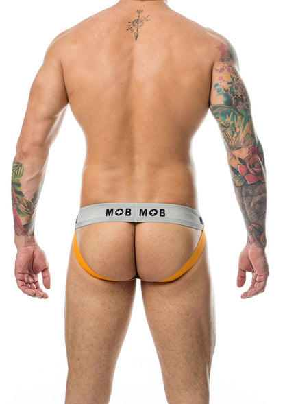 Bestel: MOB Stripe Classic Jock by MOB Eroticware - bij Happytoys: de erotische sex webshop | liever Happy dan Easy ⭐⭐⭐⭐⭐