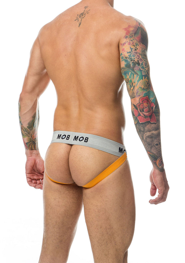 Bestel: MOB Stripe Classic Jock by MOB Eroticware - bij Happytoys: de erotische sex webshop | liever Happy dan Easy ⭐⭐⭐⭐⭐