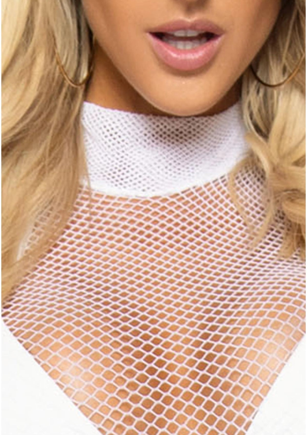 Beste vandaag nog: Ultra Net High Neck Mini Dress - bij Happytoys Sexshop: online sex shop for Feeling Happy & Easy 😊