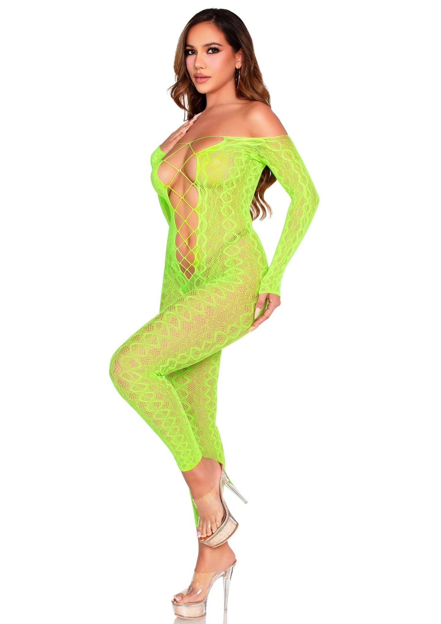 Beste vandaag nog: Crotchless, Footless Lingerie Bodystocking - bij Happytoys Sexshop: online sex shop for Feeling Happy & Easy 😊