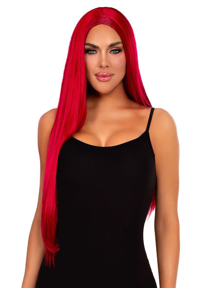Beste vandaag nog: Long Straight Center Part Wig - bij Happytoys Sexshop: online sex shop for Feeling Happy & Easy 😊