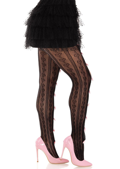Beste vandaag nog: Sweetheart Striped Net Pantyhose - bij Happytoys Sexshop: online sex shop for Feeling Happy & Easy 😊