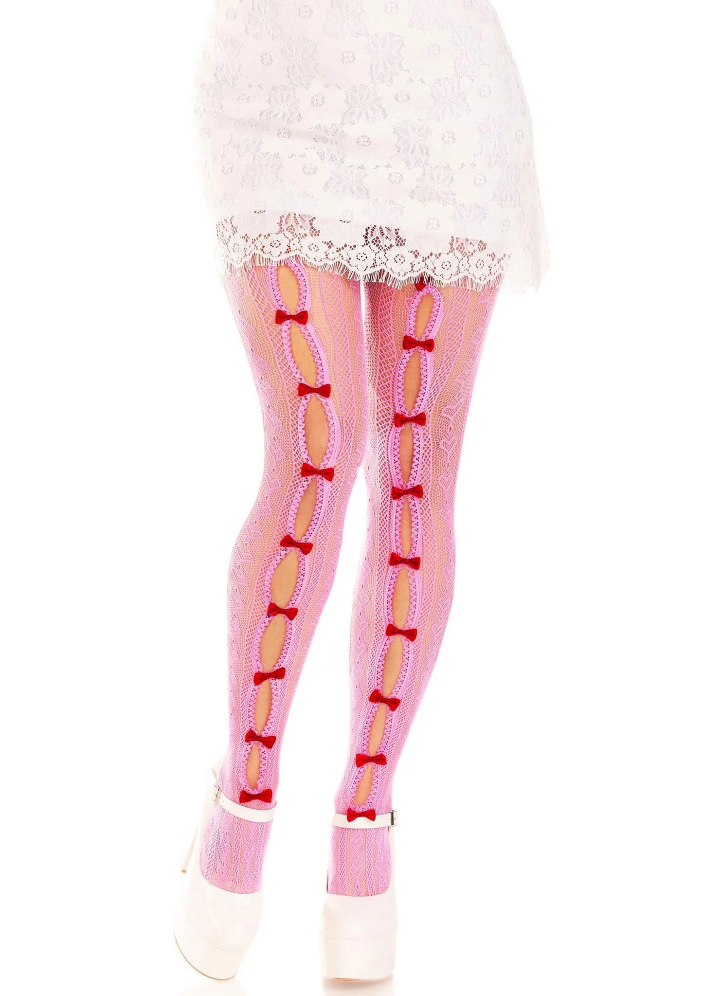 Beste vandaag nog: Sweetheart Striped Net Pantyhose - bij Happytoys Sexshop: online sex shop for Feeling Happy & Easy 😊