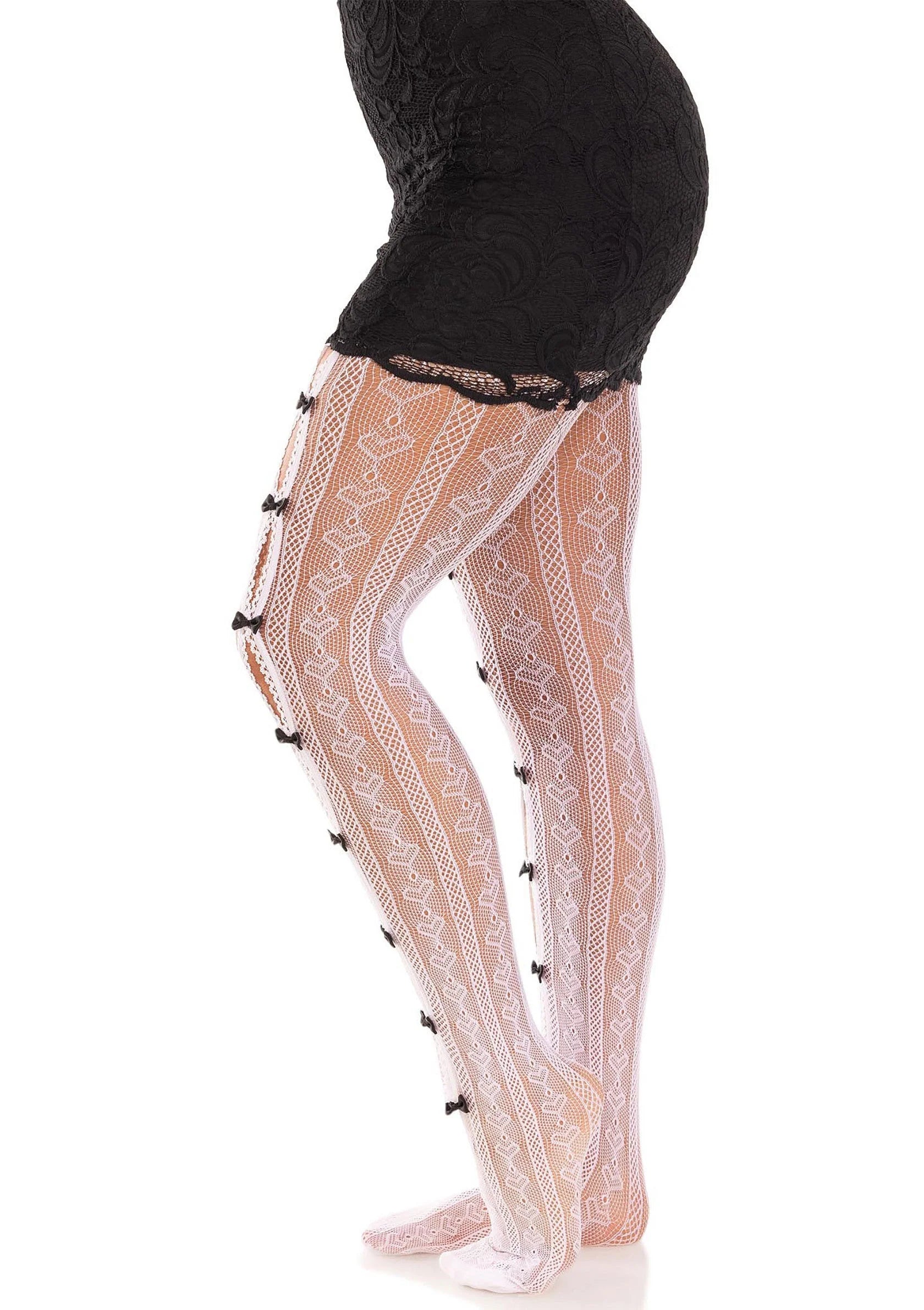 Beste vandaag nog: Sweetheart Striped Net Pantyhose - bij Happytoys Sexshop: online sex shop for Feeling Happy & Easy 😊