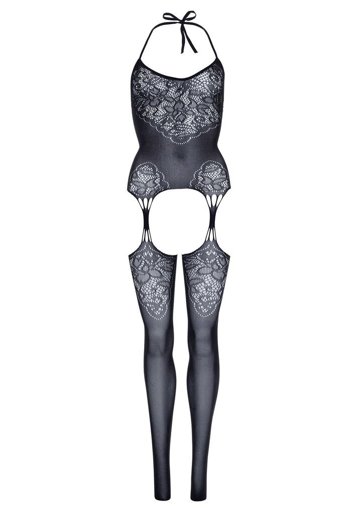 Beste vandaag nog: Seamless Lace Net Suspender Bodystocking by Leg Avenue - bij Happytoys Sexshop: online sex shop for Feeling Happy & Easy 😊