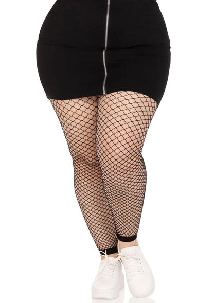 Beste vandaag nog: Plus Industrial Net Footless Tights - bij Happytoys