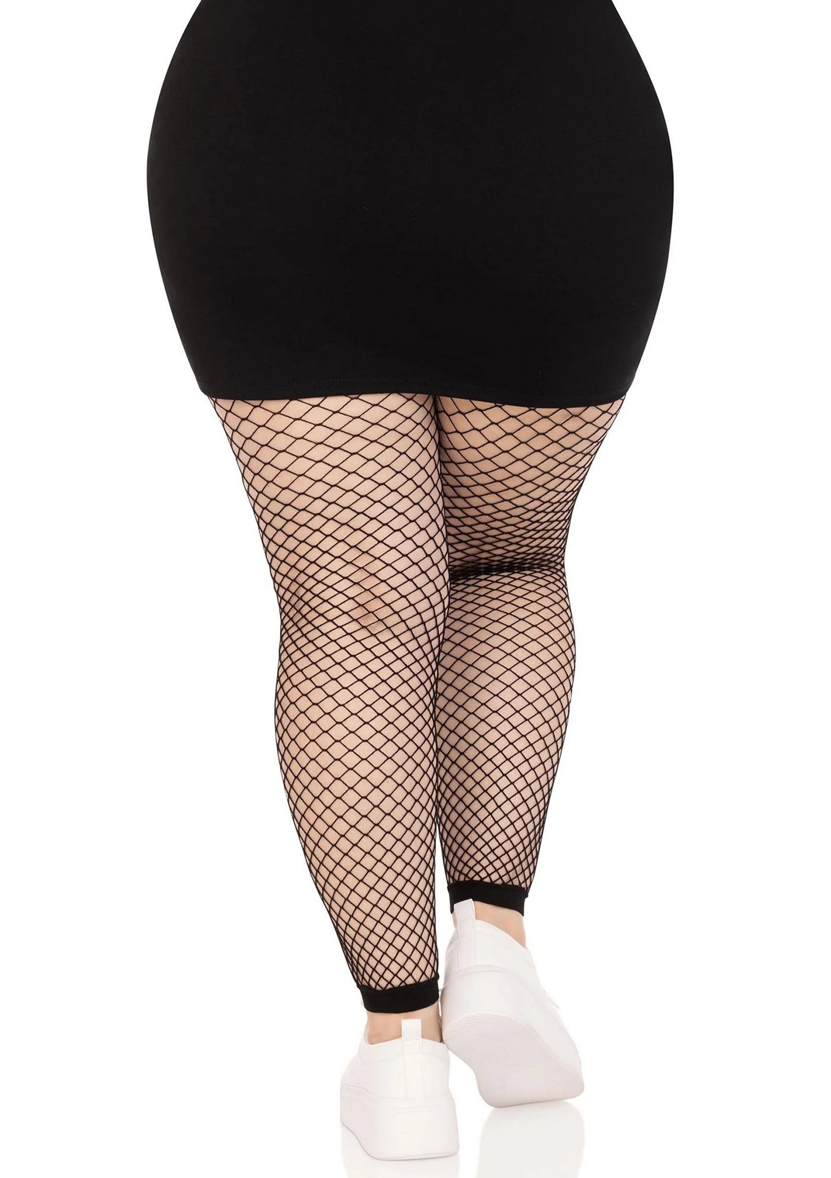 Beste vandaag nog: Plus Industrial Net Footless Tights - bij Happytoys