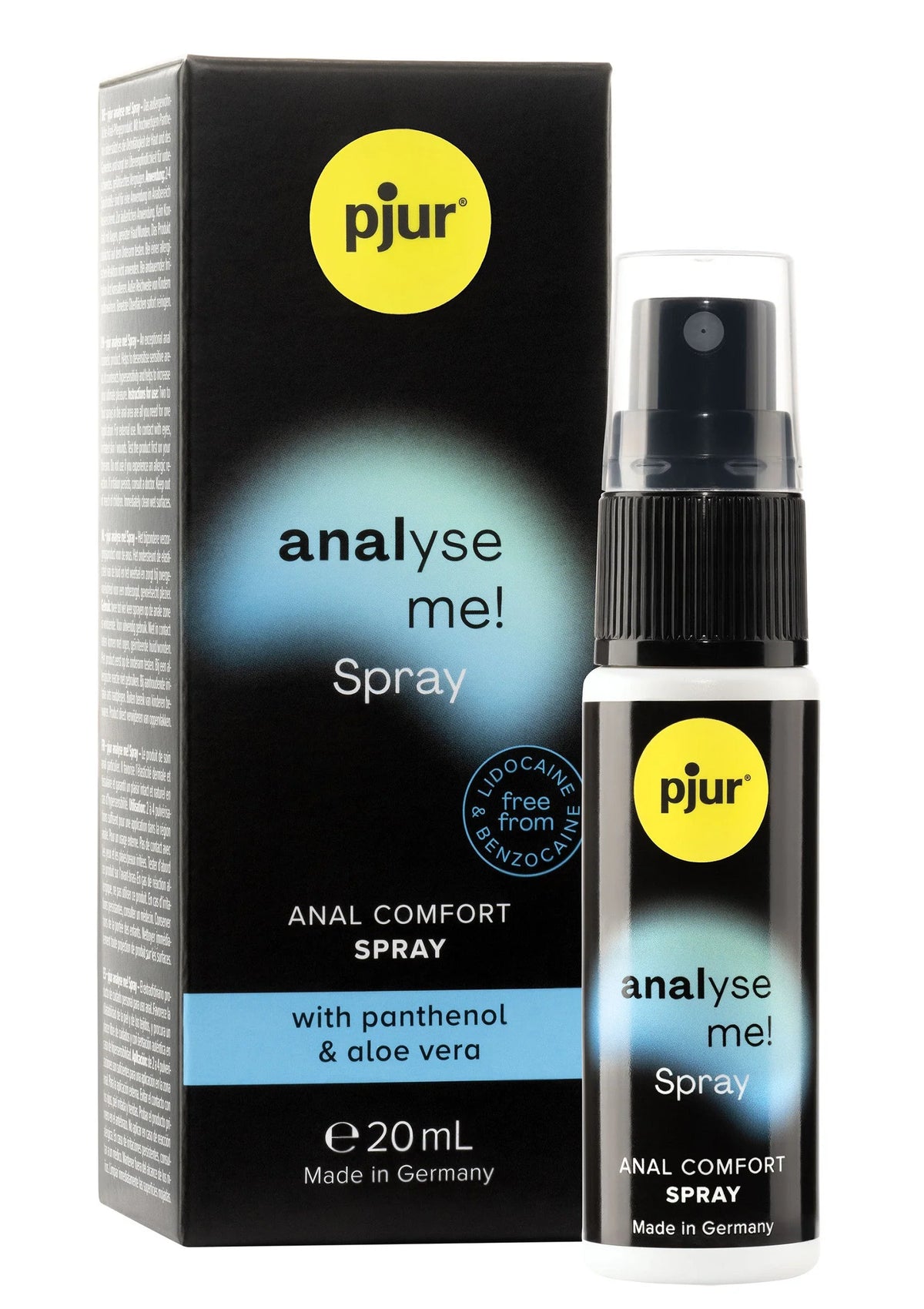 Bestel: Analyse Me! Anal Comfort Spray 20 ml - bij Happytoys: de erotische sex webshop | liever Happy dan Easy ⭐⭐⭐⭐⭐ - Default Title - 90007 - NATUREL - 20