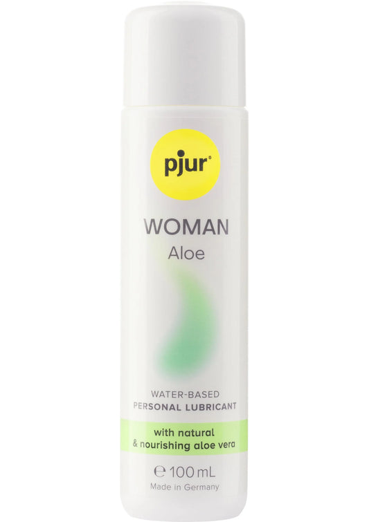 Beste vandaag nog: Woman Aloe Vera Lube 100 ml - bij Happytoys Sexshop: online sex shop for Feeling Happy & Easy 😊 - Default Title - 90073 - NATUREL - 100