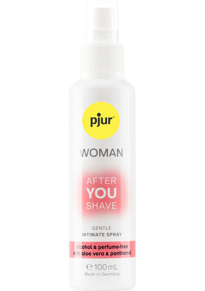 Beste vandaag nog: Woman After You Shave Spray by Pjur Woman - bij Happytoys Sexshop: online sex shop for Feeling Happy & Easy 😊 - Default Title - 90076 - NATUREL - 100