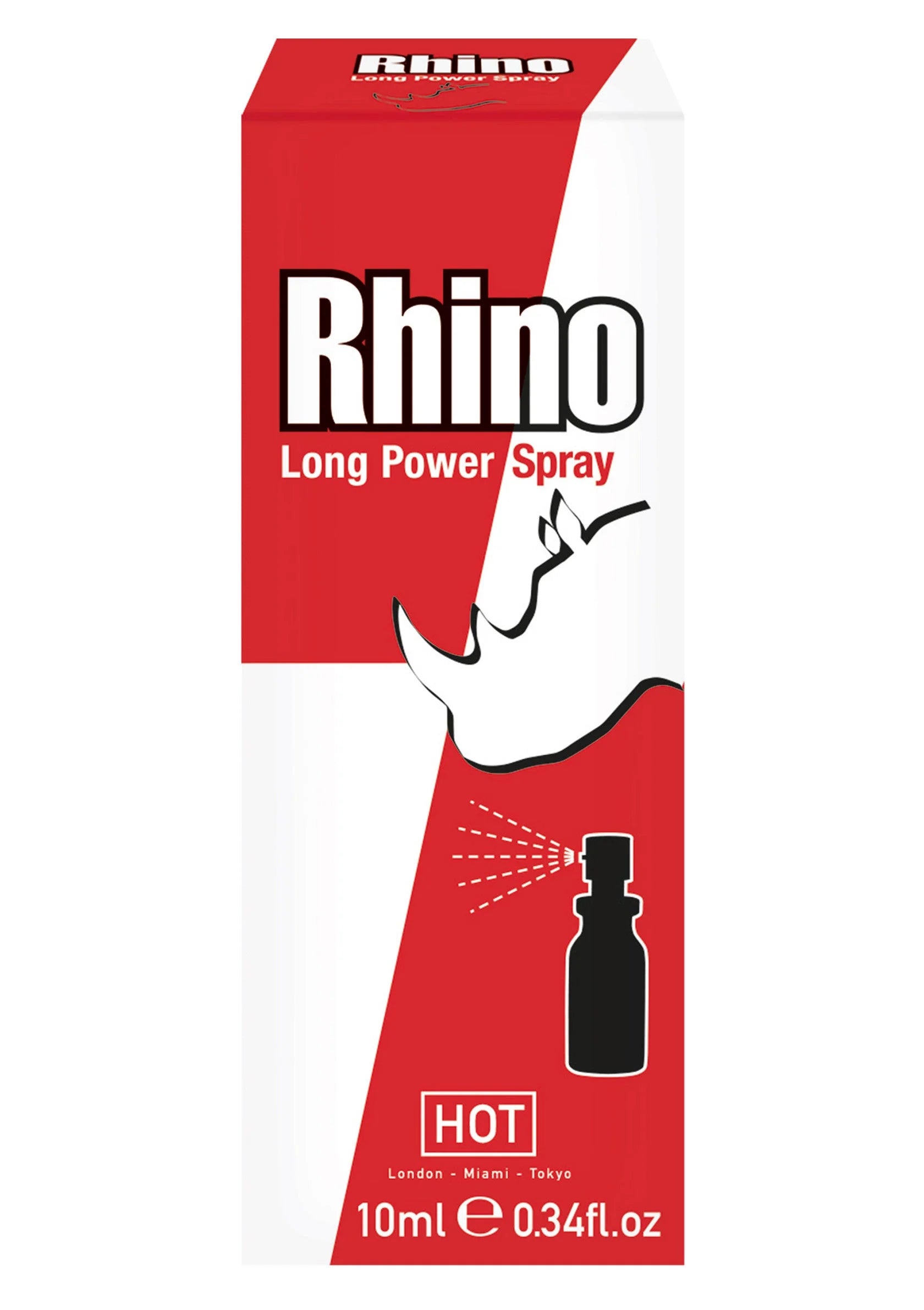 Beste vandaag nog: Rhino Long Power Spray 10 ml by Hot Pronino - bij Happytoys Sexshop: online sex shop for Feeling Happy & Easy 😊