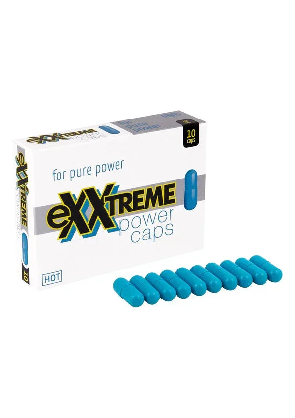 Beste vandaag nog: Exxtreme Power Caps Erection pills 10 pcs by Hot - bij Happytoys Sexshop: online sex shop for Feeling Happy & Easy 😊 - Default Title - 90267 - NATUREL