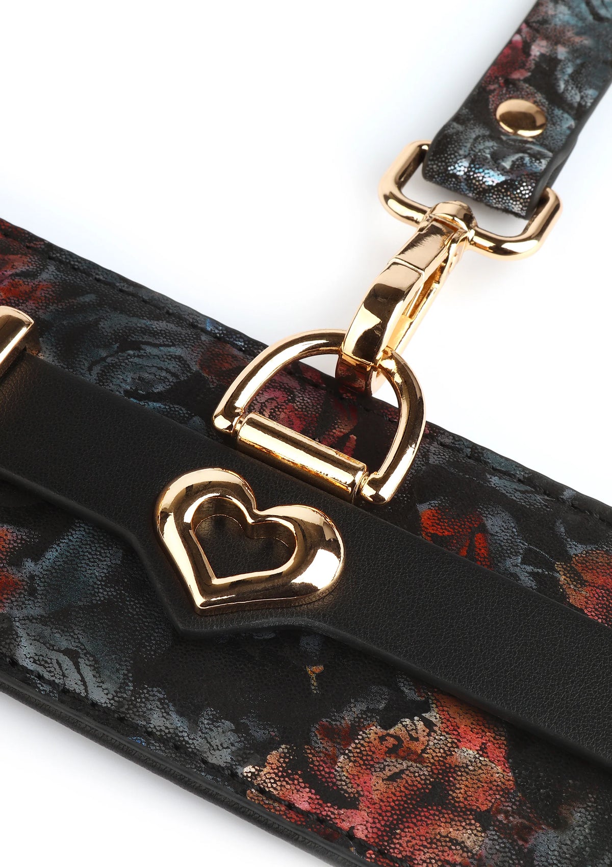 Beste vandaag nog: Floral Jacquard Ankle Cuffs by Geisha - bij Happytoys Sexshop: online sex shop for Feeling Happy & Easy 😊