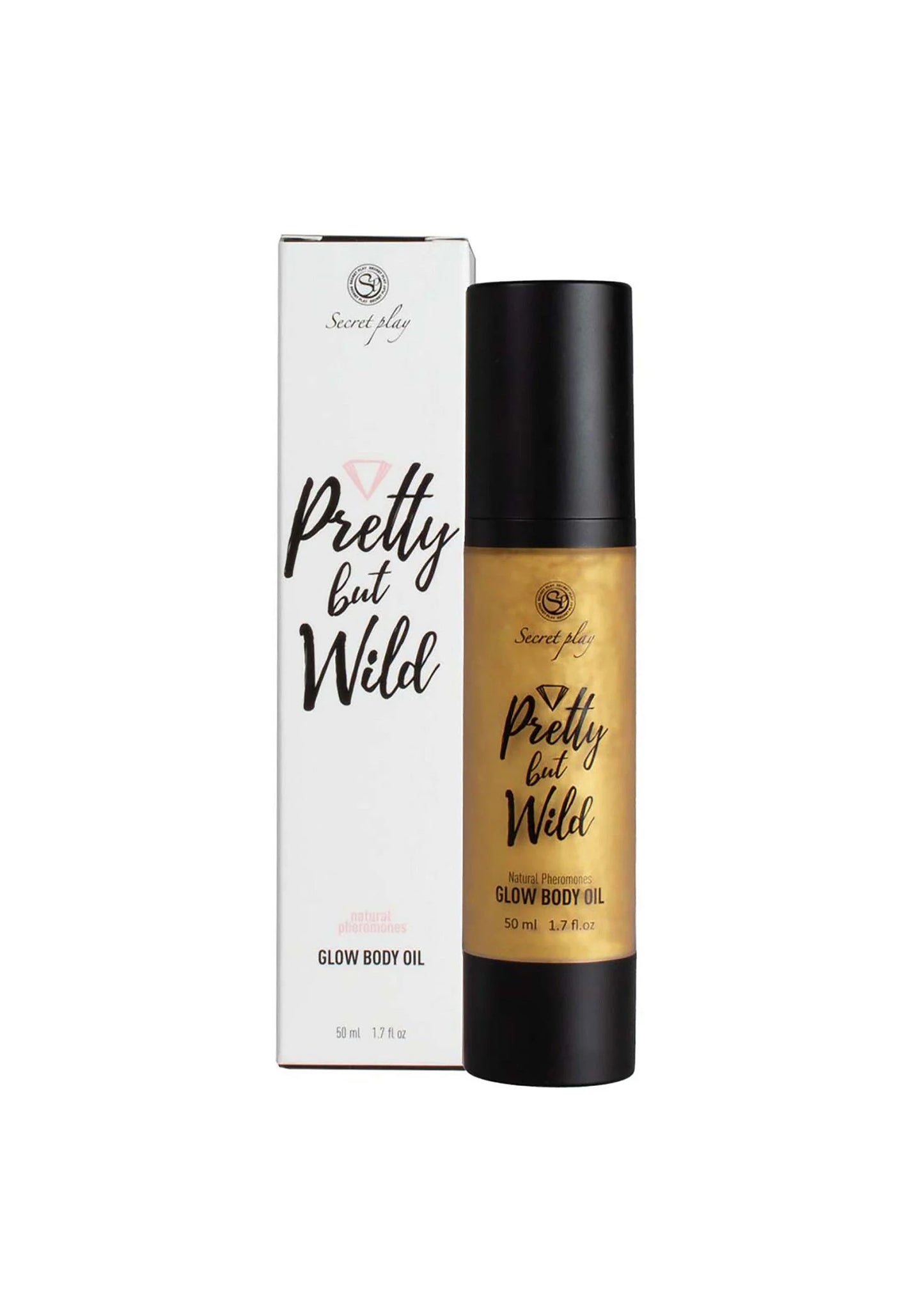 Beste vandaag nog: Glow Body Oil 50 ml - bij Happytoys Sexshop: online sex shop for Feeling Happy & Easy 😊 - Default Title - 92354 - PHEROMONE - 50