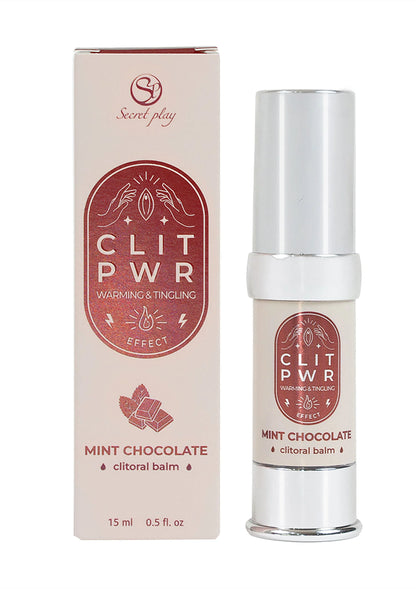 Beste vandaag nog: Clit Pwr Clitoral Balm 15 ml by Secret Play - bij Happytoys Sexshop: online sex shop for Feeling Happy & Easy 😊 - Chocolate - 92359 - CHOCOLATE - 15