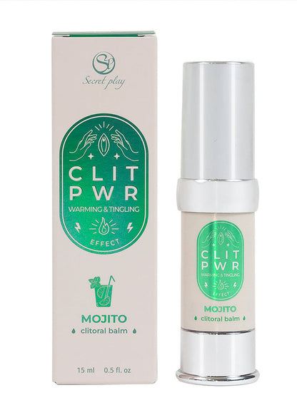 Beste vandaag nog: Clit Pwr Clitoral Balm 15 ml by Secret Play - bij Happytoys Sexshop: online sex shop for Feeling Happy & Easy 😊 - Mojito - 92359 - MOJITO - 15