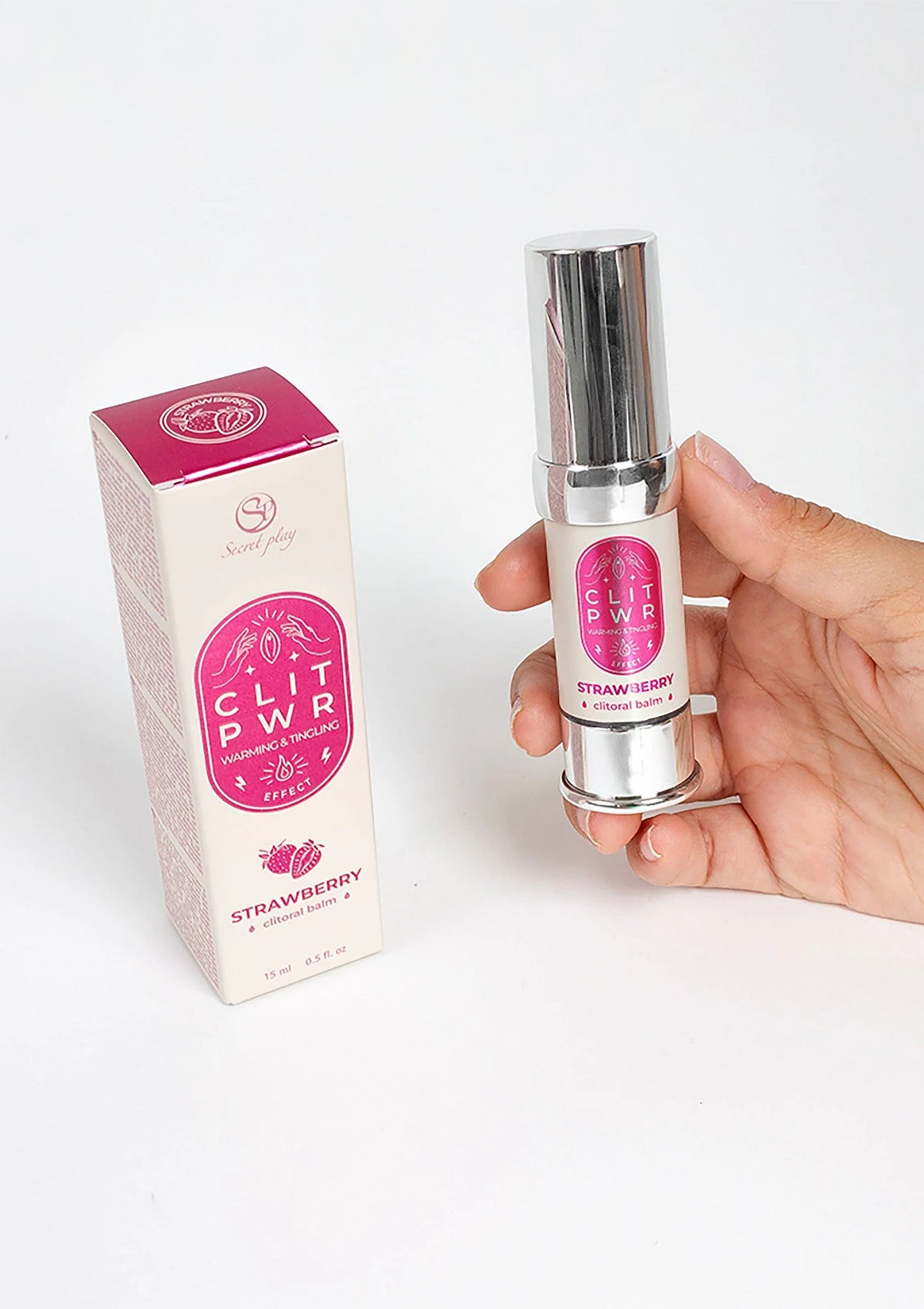 Beste vandaag nog: Clit Pwr Clitoral Balm 15 ml by Secret Play - bij Happytoys Sexshop: online sex shop for Feeling Happy & Easy 😊