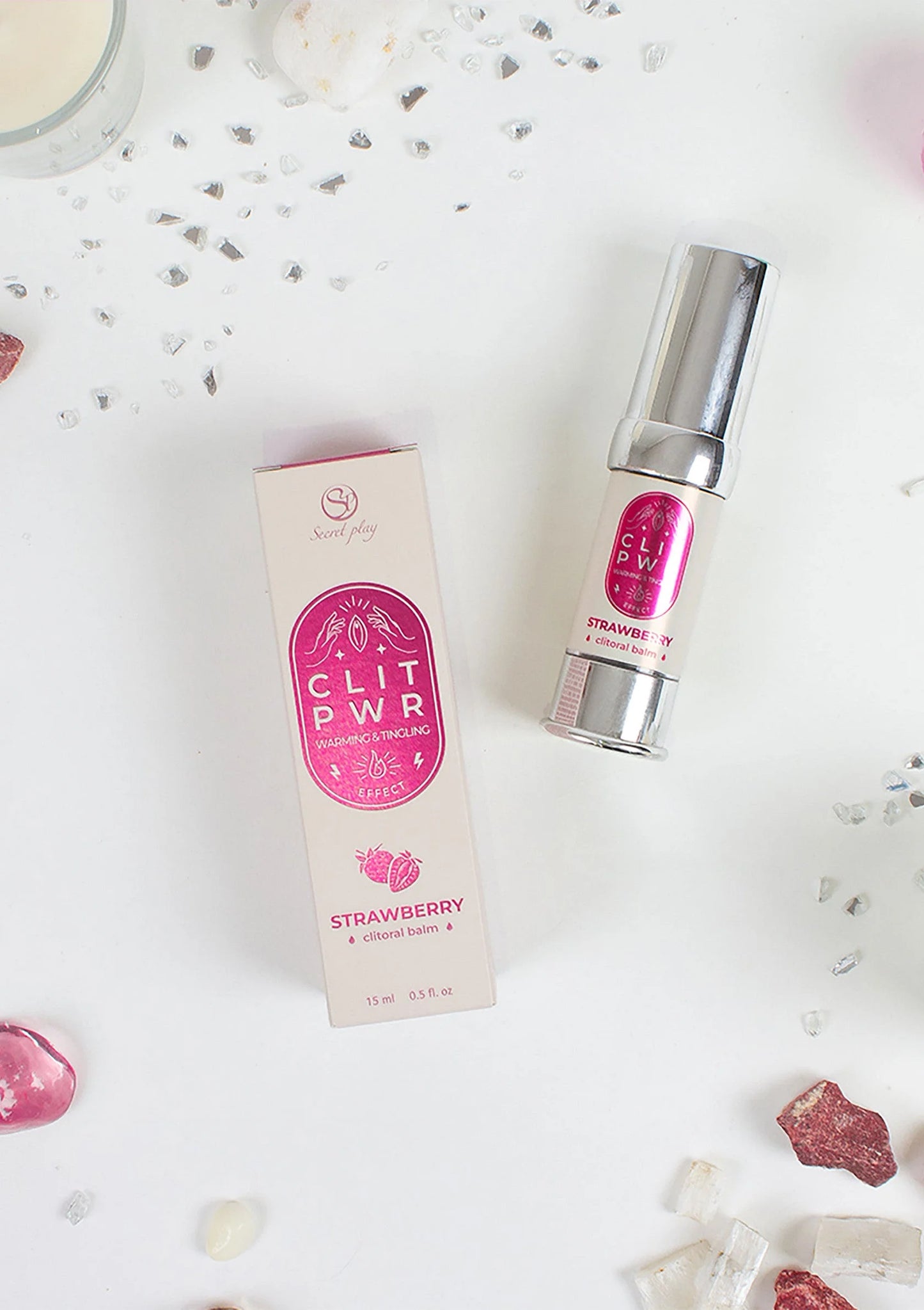 Beste vandaag nog: Clit Pwr Clitoral Balm 15 ml by Secret Play - bij Happytoys Sexshop: online sex shop for Feeling Happy & Easy 😊