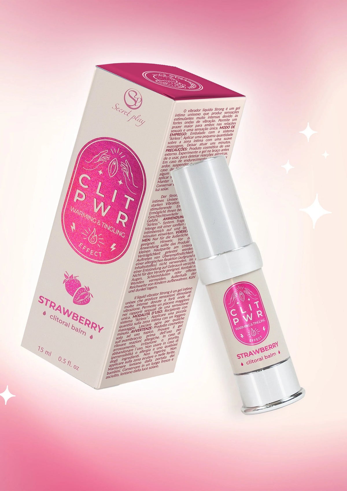 Beste vandaag nog: Clit Pwr Clitoral Balm 15 ml by Secret Play - bij Happytoys Sexshop: online sex shop for Feeling Happy & Easy 😊