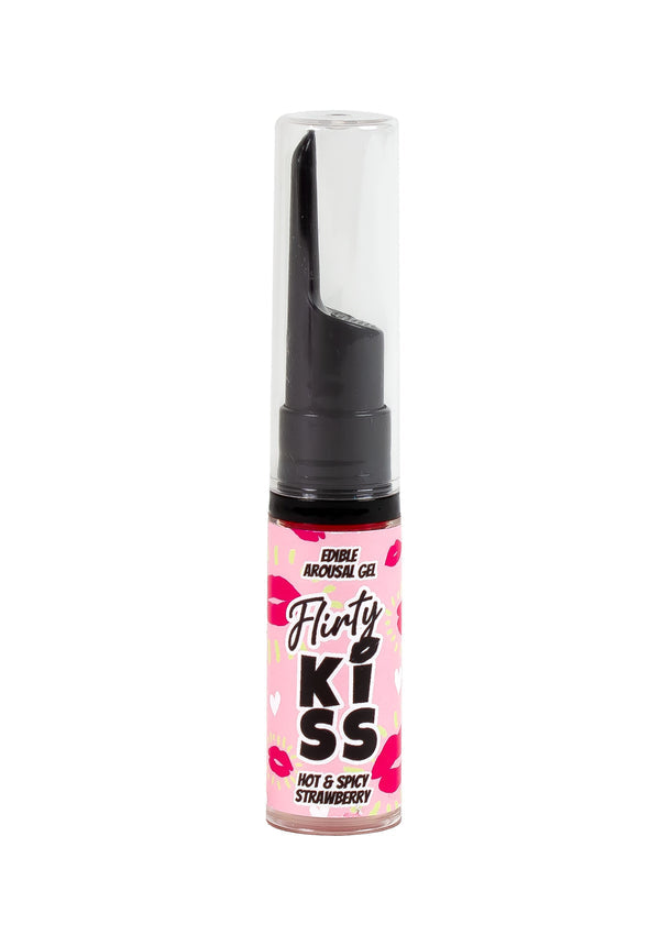 Beste vandaag nog: Flirt Kiss Gel Strawberry Mint 2x8 gr by Secret Play - bij Happytoys Sexshop: online sex shop for Feeling Happy & Easy 😊