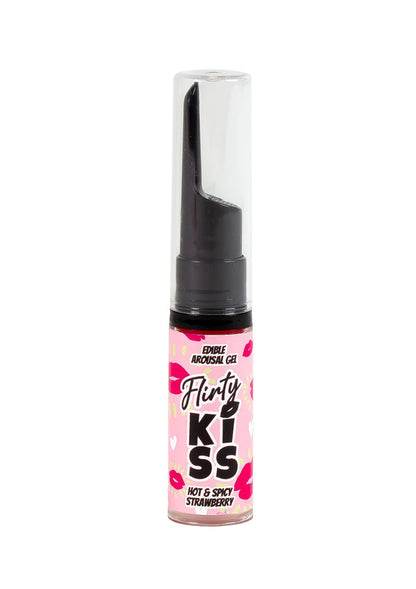 Beste vandaag nog: Flirt Kiss Gel Strawberry Mint 2x8 gr by Secret Play - bij Happytoys Sexshop: online sex shop for Feeling Happy & Easy 😊