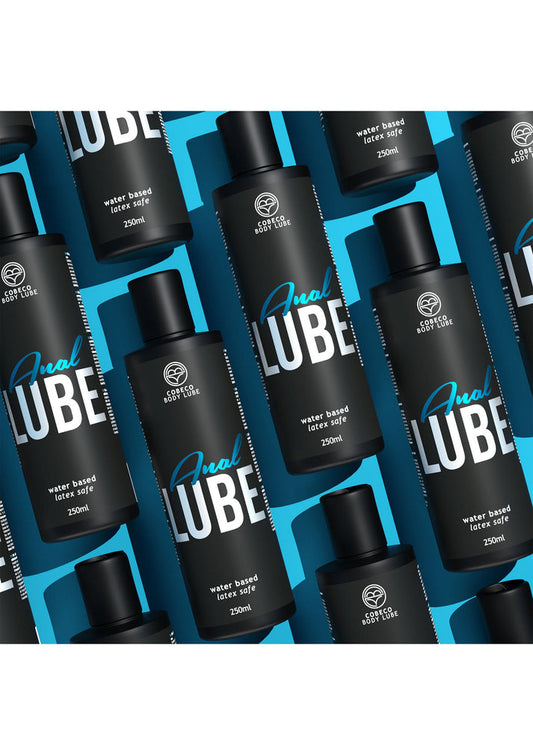 Bestel: Anal Lube Waterbased 250 ml by Cobeco - bij Happytoys: de erotische sex webshop | liever Happy dan Easy ⭐⭐⭐⭐⭐
