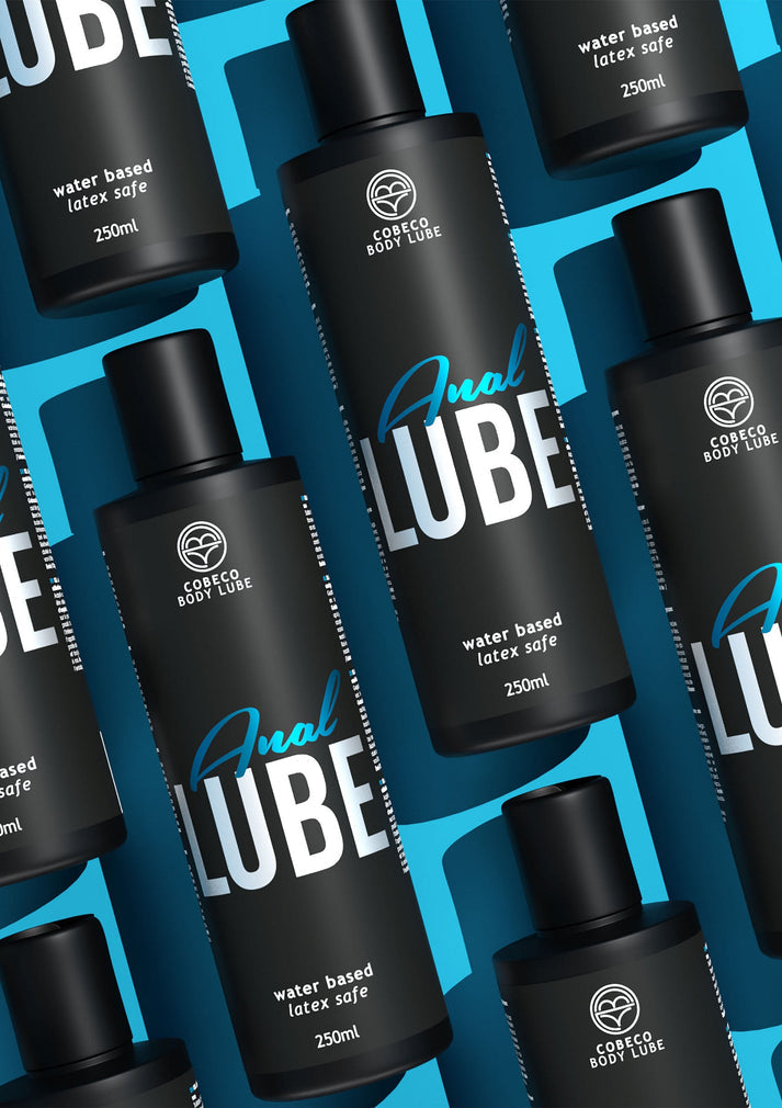 Bestel: Anal Lube Waterbased 250 ml by Cobeco - bij Happytoys: de erotische sex webshop | liever Happy dan Easy ⭐⭐⭐⭐⭐