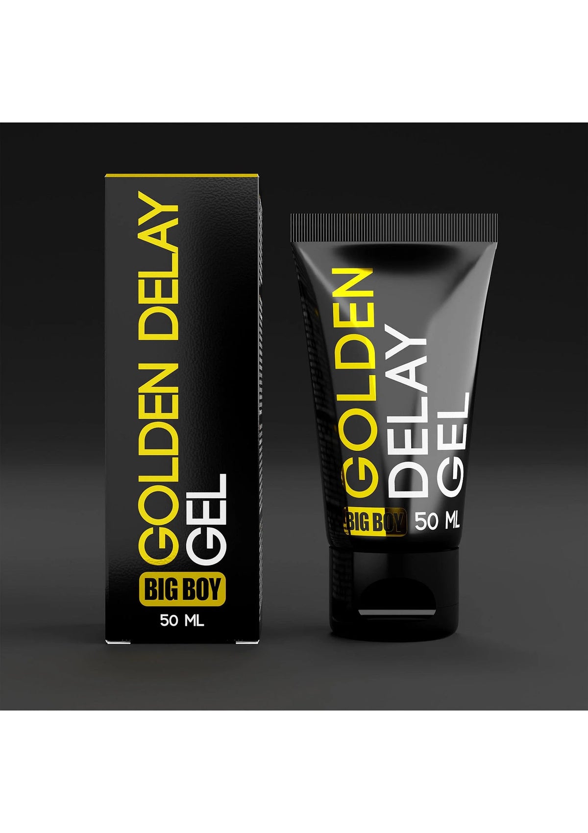 Beste vandaag nog: Big Boy Golden Delay Gel 50 ml by Cobeco Big Boy - bij Happytoys Sexshop: online sex shop for Feeling Happy & Easy 😊