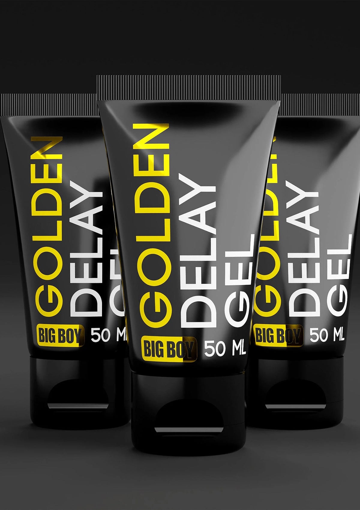 Beste vandaag nog: Big Boy Golden Delay Gel 50 ml by Cobeco Big Boy - bij Happytoys Sexshop: online sex shop for Feeling Happy & Easy 😊