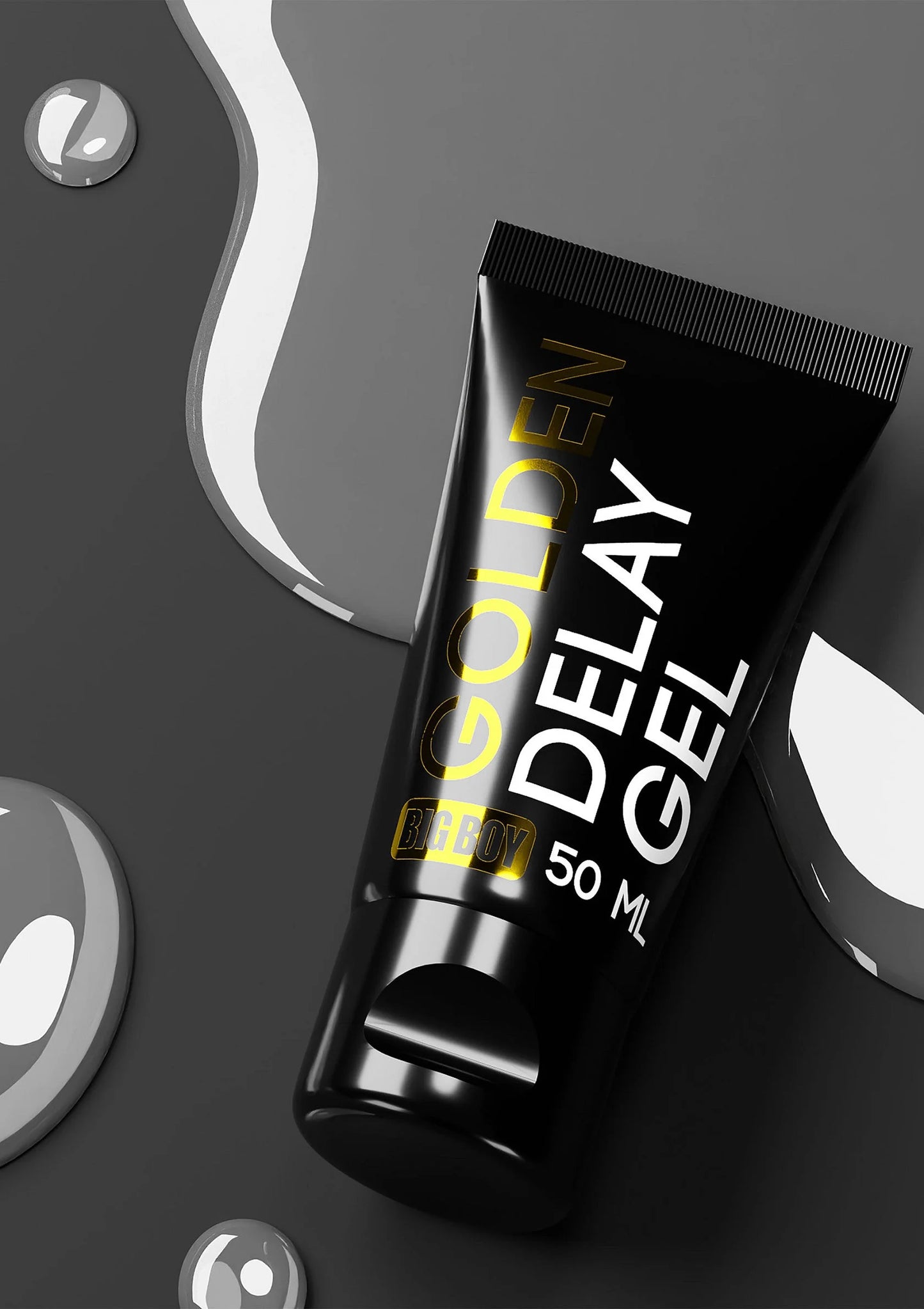 Beste vandaag nog: Big Boy Golden Delay Gel 50 ml by Cobeco Big Boy - bij Happytoys Sexshop: online sex shop for Feeling Happy & Easy 😊