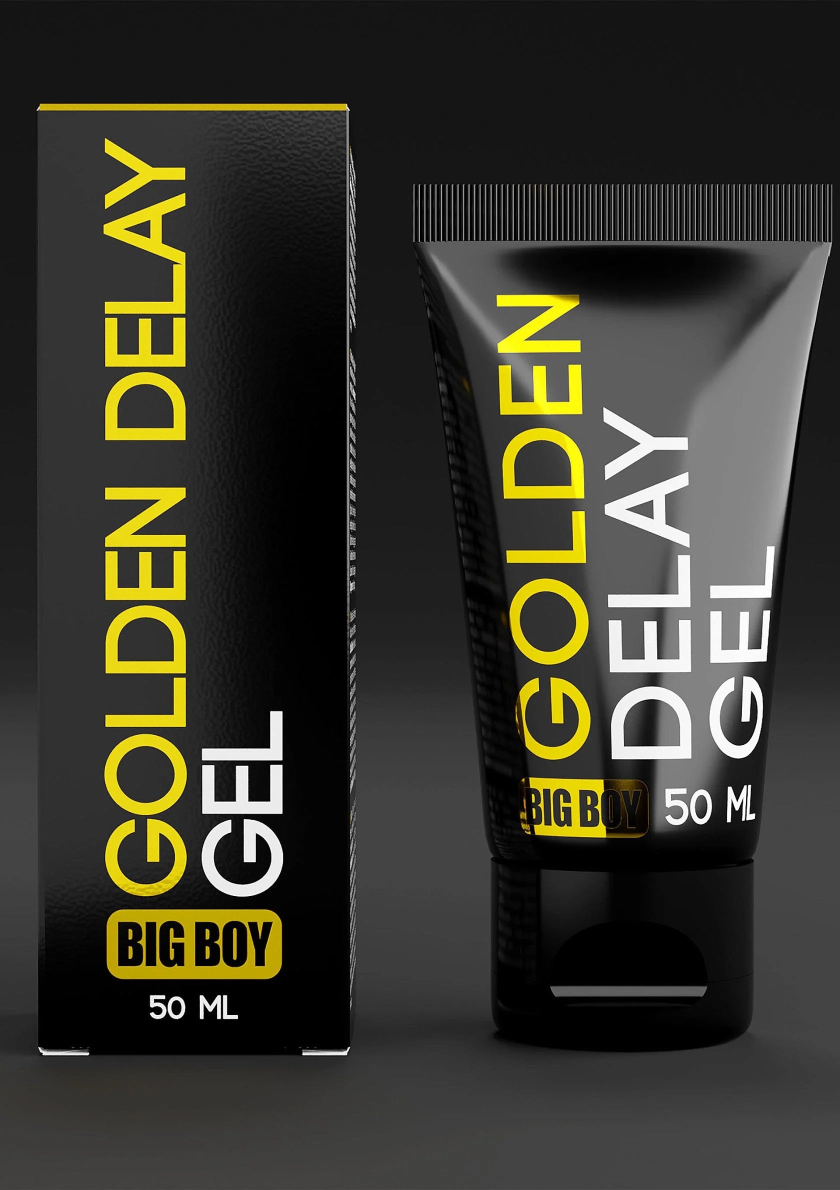 Beste vandaag nog: Big Boy Golden Delay Gel 50 ml by Cobeco Big Boy - bij Happytoys Sexshop: online sex shop for Feeling Happy & Easy 😊