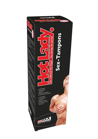 Bestel: Hot Lady Sex Tampons (Box of 8) - bij Happytoys: de erotische sex webshop | liever Happy dan Easy ⭐⭐⭐⭐⭐