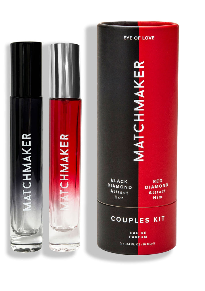 Beste vandaag nog: Pheromone Parfum Couples Kit by Eye of Love Matchmaker - bij Happytoys Sexshop: online sex shop for Feeling Happy & Easy 😊 - Default Title - 93906 - ASSORTED - 10