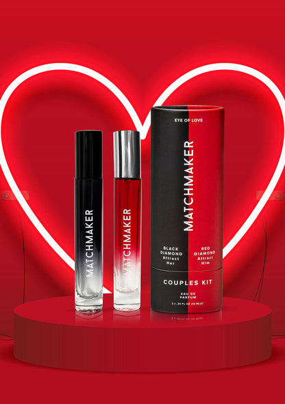 Beste vandaag nog: Pheromone Parfum Couples Kit by Eye of Love Matchmaker - bij Happytoys Sexshop: online sex shop for Feeling Happy & Easy 😊