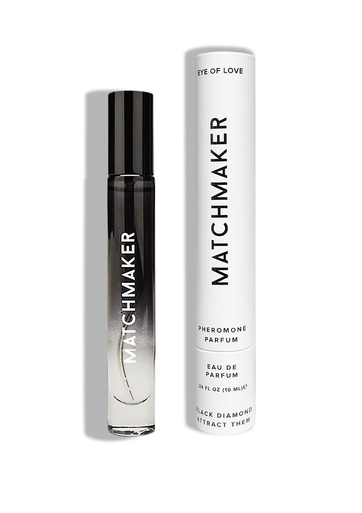 Eye of Love Matchmaker eau de parfum rollerflacon en doos, zwart/wit, 10 ml
