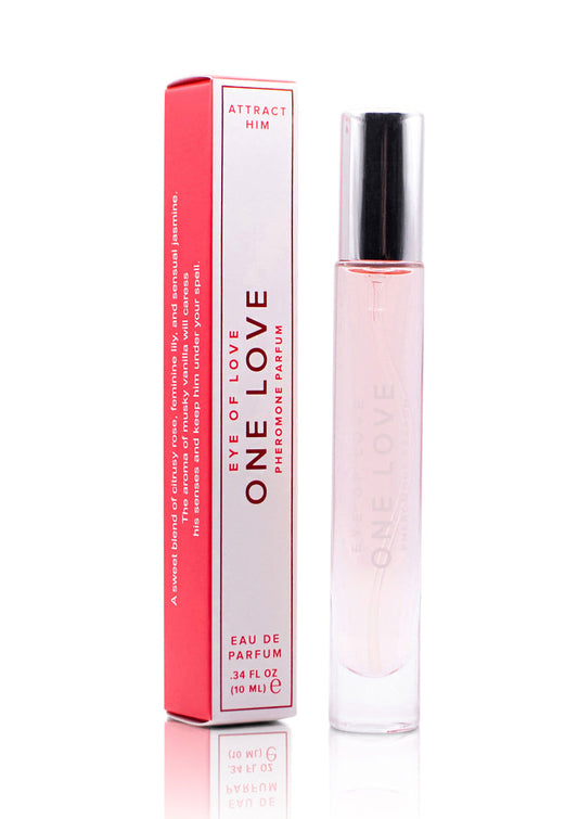 Beste vandaag nog: Pheromone Attract Him 10 ml by Eye of Love Classic Collection - bij Happytoys Sexshop: online sex shop for Feeling Happy & Easy 😊 - One Love - 93936 - ONELOVE - 10