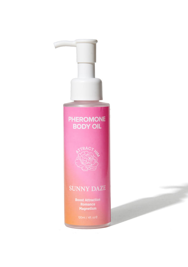 Beste vandaag nog: Phero Body Oil Attract Him 120 ml by Eye of Love Bloom - bij Happytoys Sexshop: online sex shop for Feeling Happy & Easy 😊 - Lilac Dream - 93962 - SUNNYDAZE - 120
