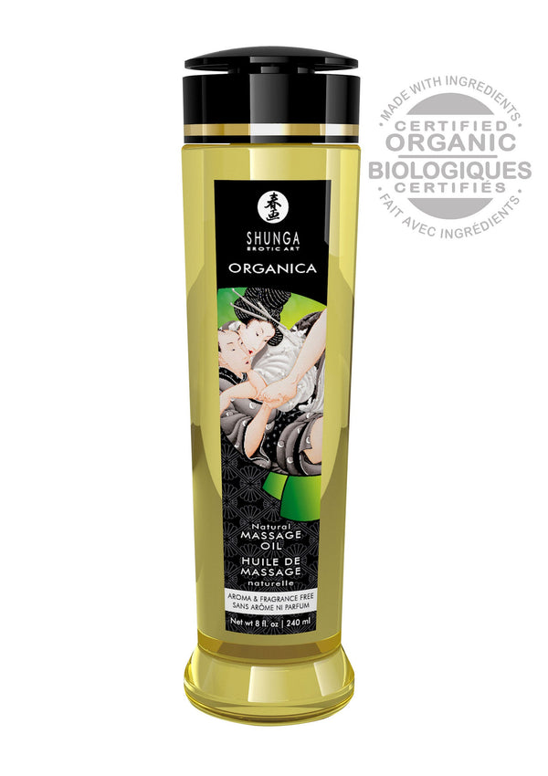 Beste vandaag nog: Organica Kissable Oil by Shunga - bij Happytoys Sexshop: online sex shop for Feeling Happy & Easy 😊 - Naturel - 94514 - NATUREL - 240