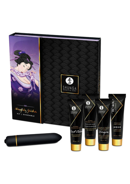 Beste vandaag nog: Naughty Geisha Kit With toy by Shunga - bij Happytoys - Default Title - 94535 - NATUREL - 10