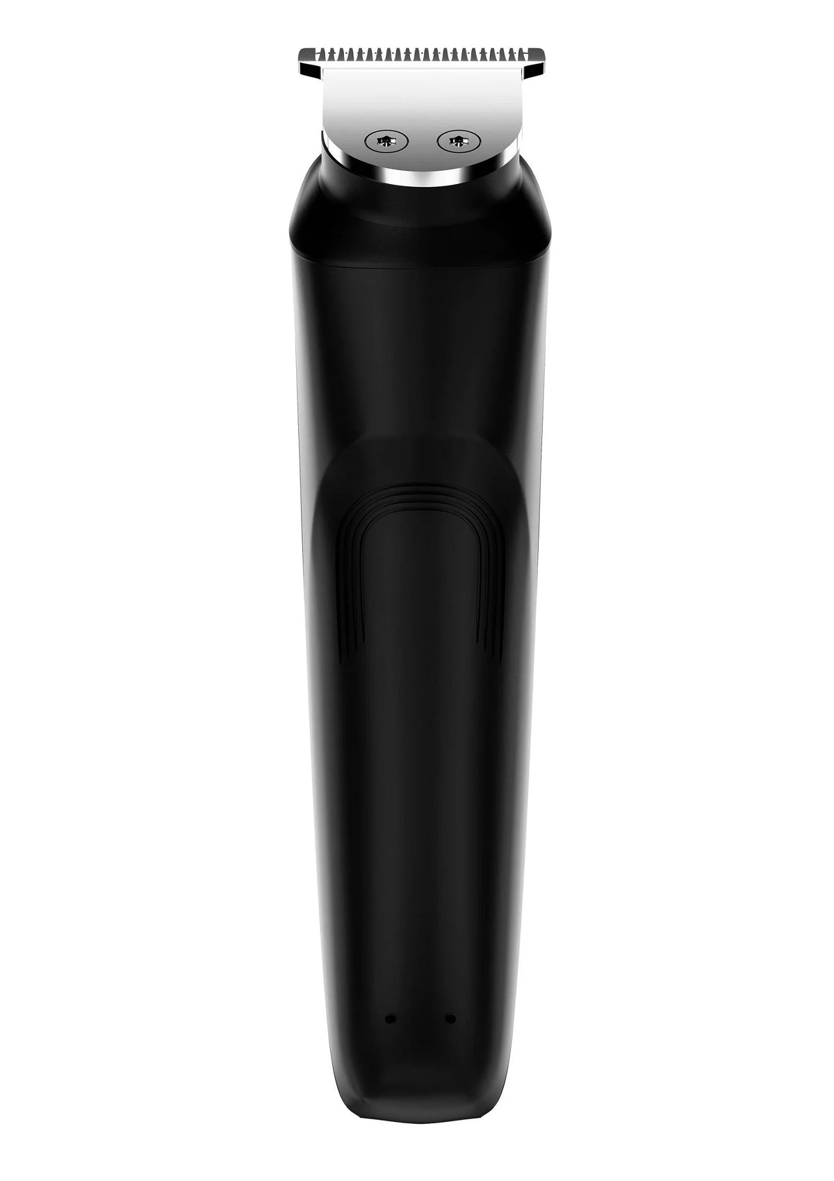 Bathmate TRIM 2.0 baardtrimmer met zwarte body en metalen kammen bovenop